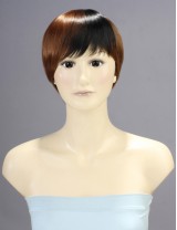 Wigs2you 劉海片 日本正品 直髪片 混色 甜美 時尚迷人斜劉海接髪片W-8105-BMA